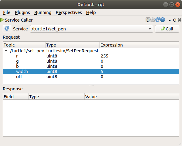 Figure 1.6 rqt set_pen