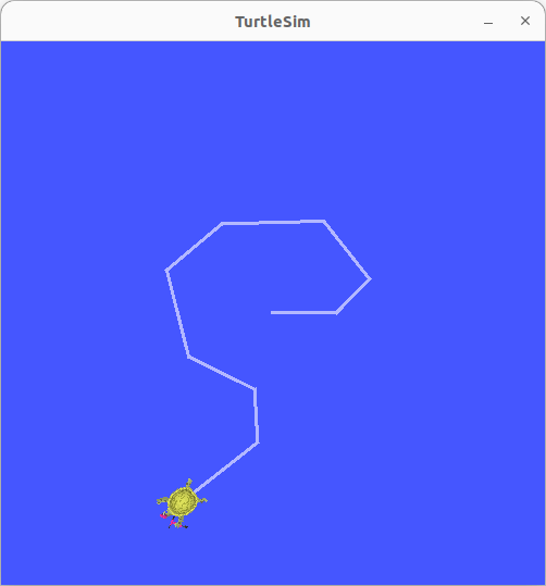 Figure 2.17 Turtlesim Recording