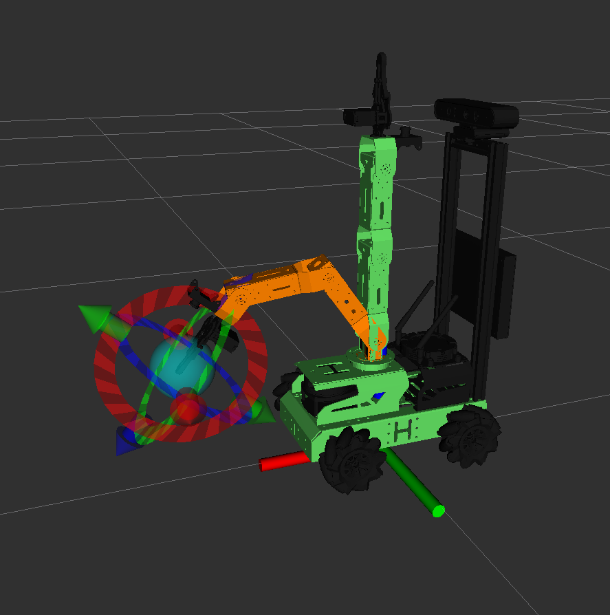 Figure 5.5 JetAuto MoveIt Planning