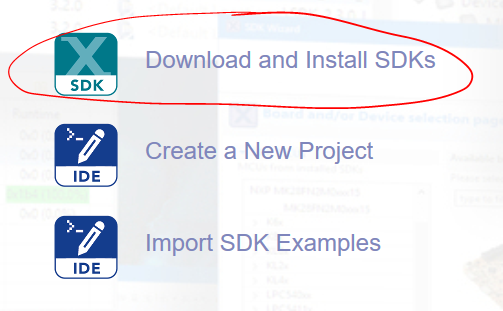 Figure 1.4 Download and Install SDK