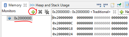 Figure 2.7b Register and Memory View