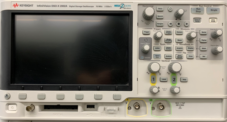 Figure 6.2 Keysight DSO-X 2002A Digital Storage Oscilloscope